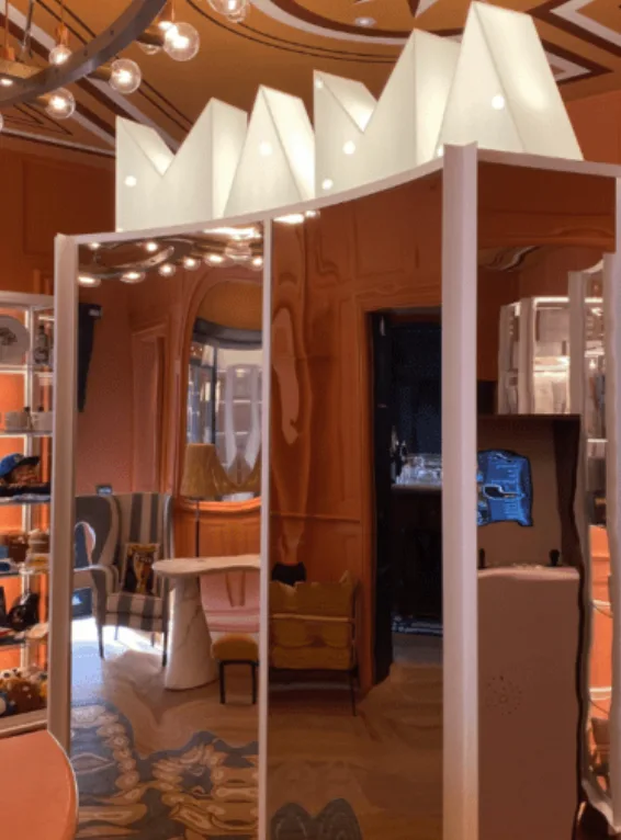 Enseigne vintage pour Mama Shelter, réalisée par Atelier Gambetta